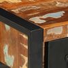 vidaXL Tables de chevet 2 pcs multicolore bois massif de manguier brut