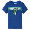 T-shirt pour enfants m&eacute;lange de bleu fonc&eacute; 116
