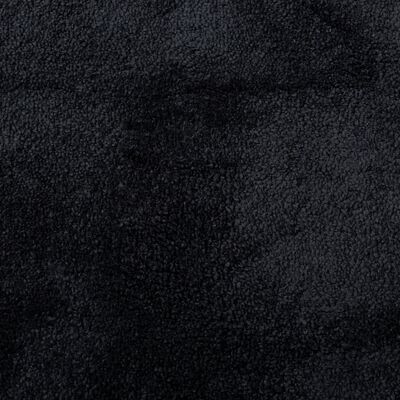 vidaXL Tapis OVIEDO à poils courts noir 160x230 cm