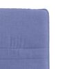 vidaXL Chaises &agrave; manger lot de 2 bleu jean tissu