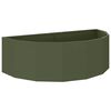 vidaXL Jardini&egrave;re Vert olive 120 x 60 x 35 cm Acier