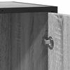 vidaXL Buffet sonoma gris 62x35x76 cm bois d'ing&eacute;nierie