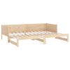 vidaXL Lit coulissant sans matelas bois de pin solide 2x(80x200) cm
