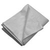 vidaXL B&acirc;che 260 g/m&sup2; 8x8 m Gris PEHD
