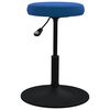 vidaXL Chaises &agrave; manger lot de 4 Bleu Velours