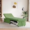 vidaXL Canap&eacute;-Lit Vert clair 194 x 67 x 82 cm Velours