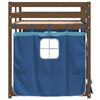 vidaXL Lit superpos&eacute; sans matelas 90x200 cm bois de pin massif