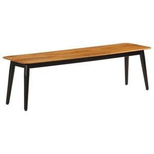vidaXL Banc 160x40x45 cm bois massif de manguier et fer