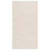 vidaXL Tapis shaggy cr&egrave;me blanc 120x183 cm polyester