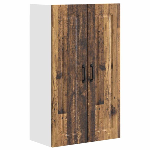 vidaXL Meuble mural de cuisine avec porte Bois Ancien 60 x 31 x 100 cm