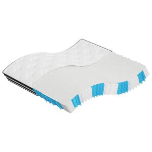 vidaXL Matelas &agrave; ressorts ensach&eacute;s moyen 180x200 cm