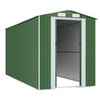 vidaXL Abri de jardin Vert 192x440x223 cm Acier galvanis&eacute;