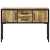 vidaXL Table console Marron 100 x 35 x 70 cm bois de manguier massif