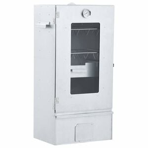 vidaXL Fumoir de four &agrave; BBQ avec 1 kg de copeaux de bois 44,5x29x83 cm
