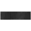 vidaXL Tapis rectangulaire gris 80x300 cm bambou