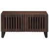 vidaXL Table basse marron 80x51x40 cm bois de massif manguier