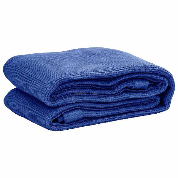 vidaXL Tapis de tente 300x600 cm Bleu PEHD