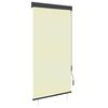 vidaXL Store roulant d'ext&eacute;rieur 100 x 250 cm Cr&egrave;me