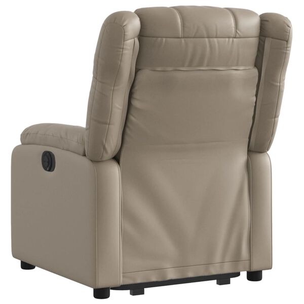 vidaXL Fauteuil inclinable Cappuccino Similicuir
