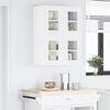 vidaXL Armoire suspendue Blanc 60 x 31 x 40 cm Bois d'ing&eacute;nierie