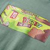 T-shirt pour enfants avec manches courtes kaki 128