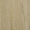 vidaXL Table d'appoint Chêne sonoma 50x46x50 cm Bois d'ingénierie