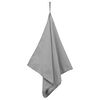 vidaXL Serviettes de sport 2 pcs Gris fonc&eacute; 100 x 50 cm