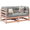 vidaXL Salon de jardin 2 pcs bois massif sapin de douglas