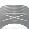 vidaXL Lit sur&eacute;lev&eacute; de jardin Acier galvanis&eacute; Anthracite