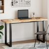 vidaXL Dessus de table rectangulaire 140x50x4 cm bois massif d'acacia