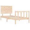 vidaXL Cadre de lit sans matelas bois de pin massif
