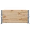 vidaXL Jardini&egrave;re 120x80 cm bois massif de pin