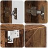 vidaXL Ensemble de mobilier de salle de bain 4 pcs Bois Ancien