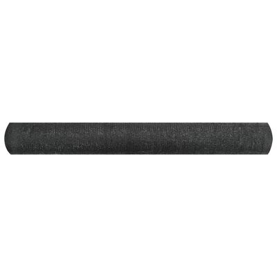vidaXL Filet brise-vue Noir 1,2x25 m PEHD 150 g/m²