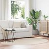 vidaXL Tapis de surface HUARTE Beige 140 x 200 cm Polyester