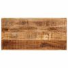 vidaXL Table Gigogne 3 pcs Marron Bois de mangue massif