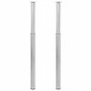 vidaXL Pieds de table t&eacute;lescopiques Acier inoxydable 710 mm - 1100 mm