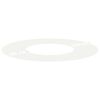 vidaXL adapt&eacute; pour anneau d'arbre plat Blanc &Oslash;30 / 60 cm Acier