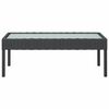 vidaXL Salon de jardin 8 pcs avec coussins r&eacute;sine tress&eacute;e noir