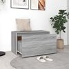 vidaXL Banc d'entr&eacute;e 80x40x45 cm Sonoma gris Bois d'ing&eacute;nierie