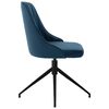 vidaXL Chaises &agrave; manger lot de 6 bleu velours