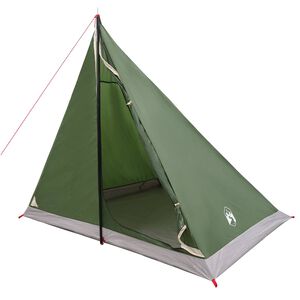 vidaXL Tente de randonn&eacute;e 2 personne Vert