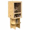 vidaXL Terrarium Marron 50 x 50 x 130 cm OSB