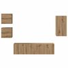 vidaXL Ensemble de meubles TV 5 pcs ch&ecirc;ne artisanal 30.5 x 30 x 60 cm