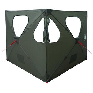 vidaXL Tente de Chasse 145 x 145 x 150 cm Vert arm&eacute;e