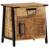 vidaXL Table de chevet 40x30x42 cm bois de manguier massif