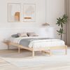 vidaXL Cadre de lit Naturel 120 x 190 cm Pin massif