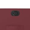 vidaXL Fauteuil inclinable &eacute;lectrique rouge bordeaux similicuir