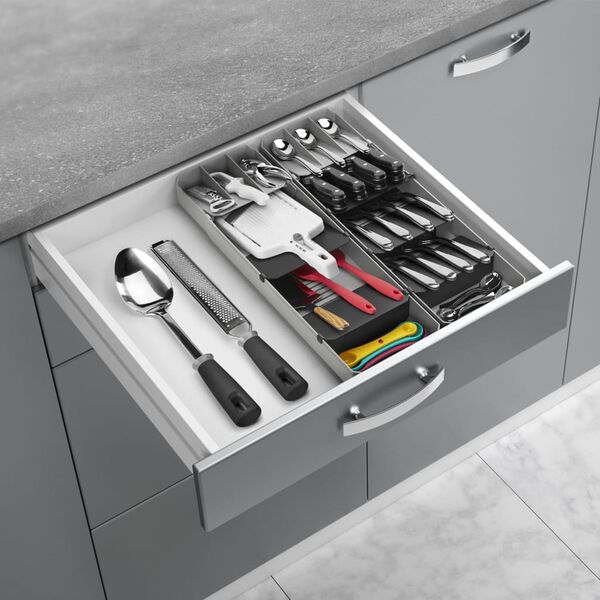 Metaltex Porte-couverts r&eacute;glable Unifit