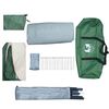 vidaXL Tente familiale &agrave; d&ocirc;me 6 personnes vert imperm&eacute;able